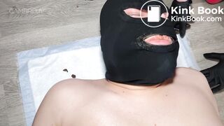 mistress feeds her slave - video 2