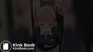 anime girl panty poop while rushing home