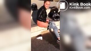 Hot german shit on the road