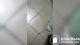 Same asian chick shits and shows it off