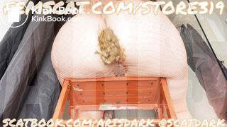 Heavy pantypoop @scatdark