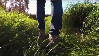 FEEDING THE YELLOW FLOWERS