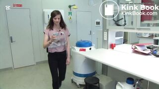 Nordic reporter defecates in a jar