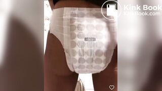 Diaper pull up poop - video 2
