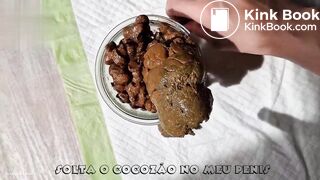 Dutch Babe Has a Jar of Poop For Us