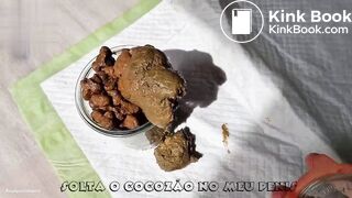 Dutch Babe Has a Jar of Poop For Us