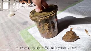 Dutch Babe Has a Jar of Poop For Us