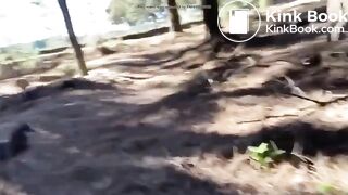 LOVELY POO IN THE WOODS