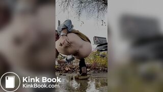 Fast poop outdoor