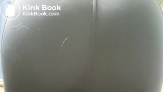 Girl poops in leggings