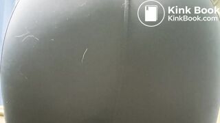 Girl poops in leggings