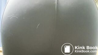 Girl poops in leggings