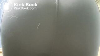 Girl poops in leggings