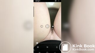 Girl take a long shit on a public bathroom
