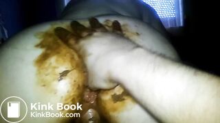 Grimy shitfuck with the flash on