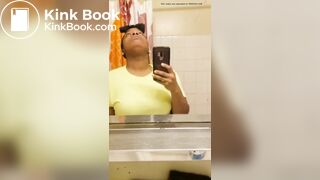 ♥️BEAUTIFUL EBONY GAL SCAT SNACK ATTACK♥️