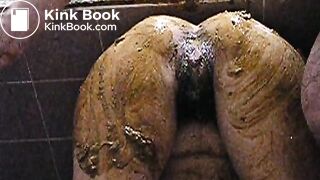 Upside down enema fuck