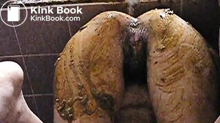 Upside down enema fuck