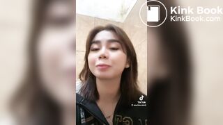 doing a tiktok while pooping