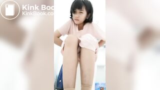 Asian girl has dirrahea