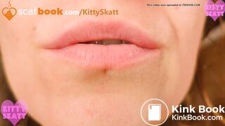 Pica fetish eating and shitting glass marbles