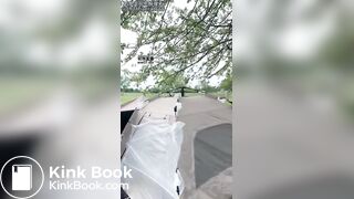 Chinese mistress outdoor scat