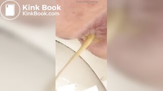 Girl diarrhea in toilet - video 9