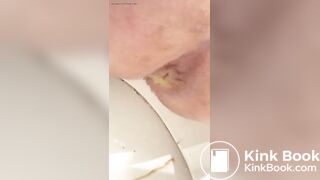 Girl diarrhea in toilet - video 9