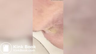 Girl diarrhea in toilet - video 9