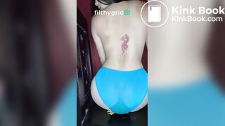 SweetLizz huge pantypoop