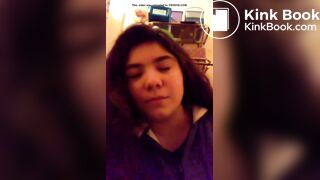 Beautiful girl pooping vlog