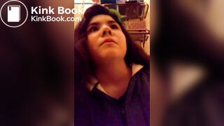 Beautiful girl pooping vlog