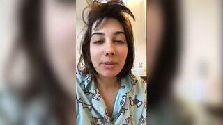 Sabrina pooping on toilet - video 2