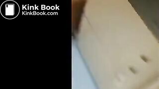 Sabrina pooping on toilet - video 2