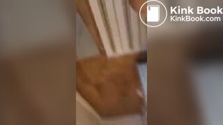 Sabrina pooping on toilet - video 2