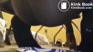 Amateur scat on plate