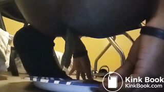 Amateur scat on plate