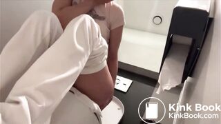 Girl on toilet - video 52