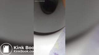 girl pooping selfie - video 2