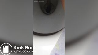 girl pooping selfie - video 2