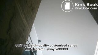 Beautiful girl poops in the toilet 63