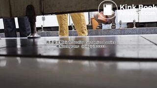 Beautiful girl poops in the toilet 64