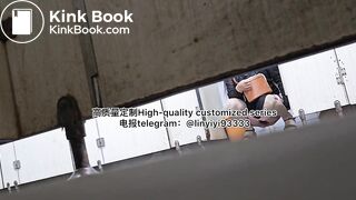 Beautiful girl poops in the toilet 64