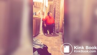 2 girls pooping together - video 3