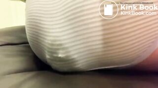 HUGE SHIT IN WHITE PANTIES