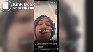 Black Girl shit in her Boyfriend Clotes