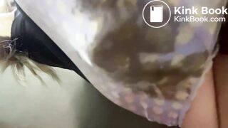Big poop in spotted panties - video 2