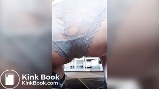 chinese girl - scat close up