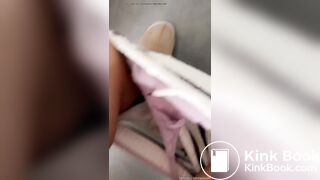 Thick Sexy Woman Has Juicy Toilet Farts after Fast Food