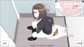Toilet Girl Game 2: Teacher Lady constipation